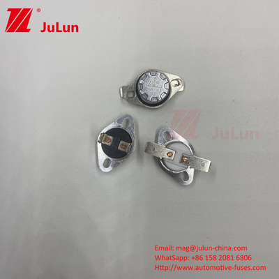 KSD301 KSD302 KSDCBimetal Thermostat tùy chỉnh, AC 125V 250V Định giá chuyển đổi đĩa nhiệt