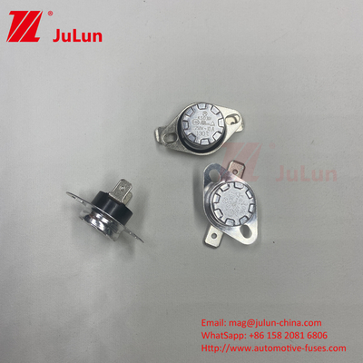 Hermal Switch Contact AC250VM Manual Reset Thermal Protector lò vi sóng sử dụng quá nhiệt KSD Bimetal Thermostat