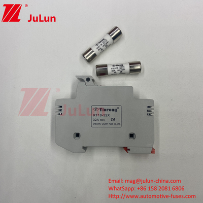 TUV WSPV-32B CE Hệ thống PV Phân tích năng lượng mặt trời 10 * 38 1000v DC Fuse HoldSolar PV Fuse For Photovoltaic Module Protection