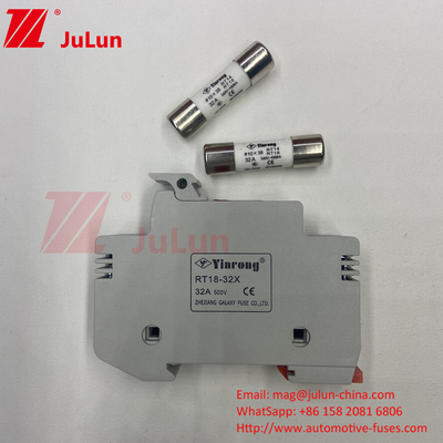 TUV WSPV-32B CE Hệ thống PV Phân tích năng lượng mặt trời 10 * 38 1000v DC Fuse HoldSolar PV Fuse For Photovoltaic Module Protection
