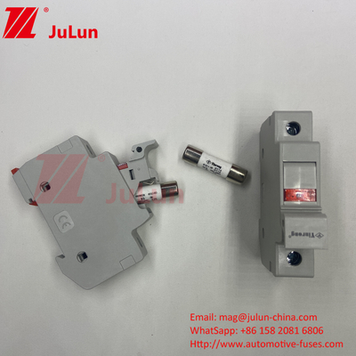 Solar Pv Fuse Din Rail Solar Fuse Holder cho Photovoltaic Inverter Inline Fuse Cylindrical Fuse holder