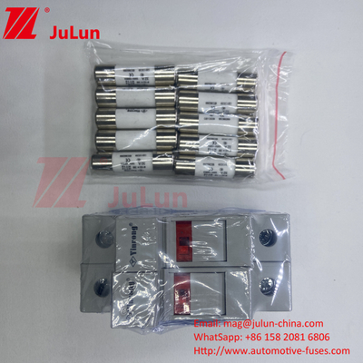 1000VDC Solar Fuse Ceramic 30kA 10x38mm Giá thấp 10x85mm PV Solar Ceramic DC Fuse Link 1500vdc PV Fuse Fa