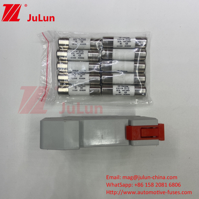 1000VDC-1500VDC Solar PV Fuse Holder với Fuse 2 Amp Fuse Solar Dc Cylindrical Fuse Links