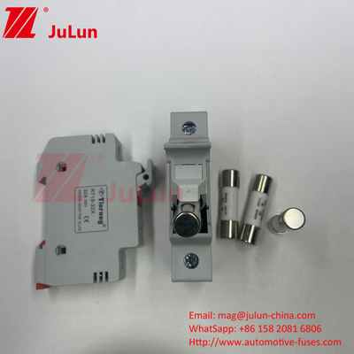 10A-63A Fuse hình trụ để bảo vệ hệ thống năng lượng mặt trời Fuse mặt trời DC 1000V PV 6A 10A 15A 20A 25A 30A Năng lượng cao