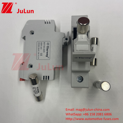 Photovoltaic Photovoltaic Fuses For Photovoltaic Bus Box Protection DC 1000V Photovoltaic Fuses 6A 10A 15A 20A 25A 30A Năng lượng cao cho năng lượng mặt trời