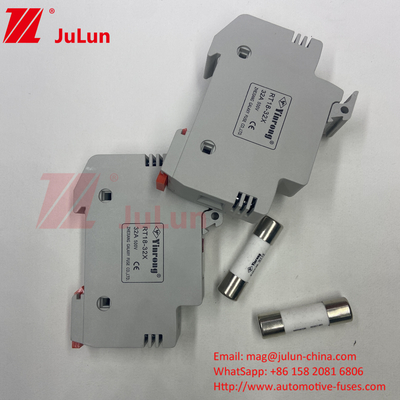 Photovoltaic Photovoltaic Fuses For Photovoltaic Bus Box Protection DC 1000V Photovoltaic Fuses 6A 10A 15A 20A 25A 30A Năng lượng cao cho năng lượng mặt trời
