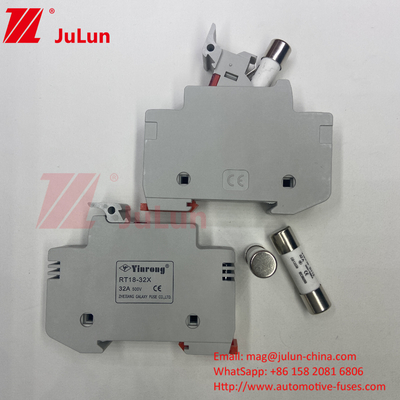1500VDC High Voltage Solar Fuse Marine Solar Fuse cho Inverter quang điện mặt trời