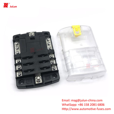 ANS Phân tích ô tô Điện tử mạch hiện tại 30-50A Bolt nhỏ Fuse Holder cho hệ thống ô tô có thể thiết lập lại bộ ngắt mạch