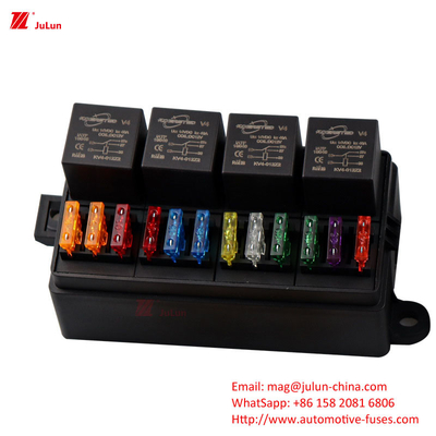 30A-500A Fuse Holder ANS Premium Fuse Holder -55.C-125.C với Bolt/Bolt Fuse Copper Contact Bolt Is UL Certified