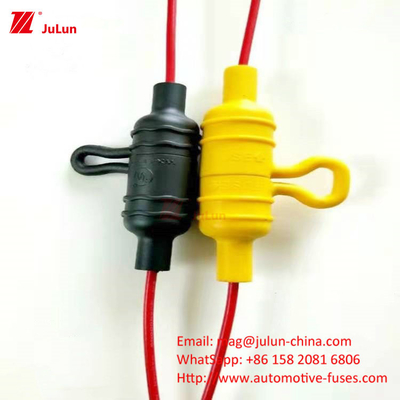 30A-500A Bolt Fuse Holder với một / hai cột cho ANS / MIDI Máy cắt mạch ô tô nhỏ tốt