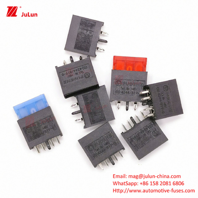 ANS / MIDI Động cơ tay thiết lập lại bộ ngắt mạch EU UL 32V 30A-500A gốm ô tô Fuse Holder