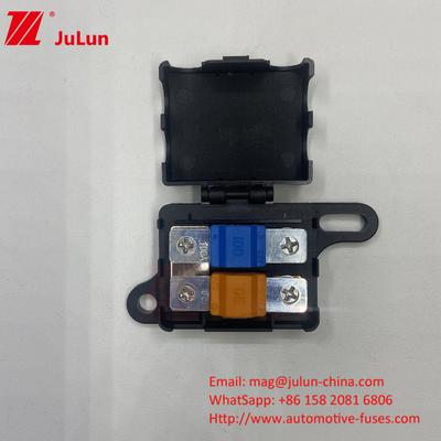 M5 Lượng điện áp thấp Fuse Holder Stainless Steel Kháng nhiệt độ silicone chống bụi