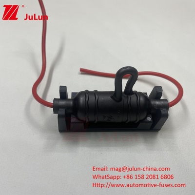 Kháng bụi điện áp thấp ô tô Fuse Holder Đỏ Đen silicone PPS 10A 250V