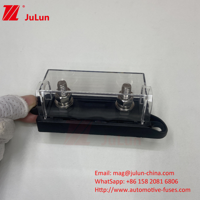 ABS Sữa kẽm đồng 5mm 20mm 20A Fuse Holder cho 24VDC 32VDC 72VDC