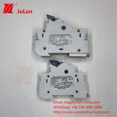 Năng lượng mặt trời PV Mersen Fuse 10a 1000v Blow nhanh 32a 1000vdc 22*58mm DC1000V Fuse Din Rail Fuse Carrier Holder