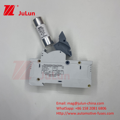 500VDC Solar Pv Fuse Dc Ceramic Fuse With Holder For Solar Systems 14 * 51mm 1000DC