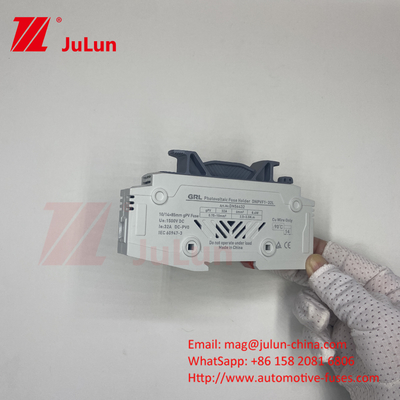Photovoltaic Inverter Photovoltaic Fuse với thân gốm DIN Mount Dc Fuse 250a 10x85 1500Vdc PV Fuse Holder 15