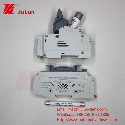 Mezeen 1P 10x38mm PV DC 1000V 32A Fuse And Fuse Holder For Solar System Protection OEM Có sẵn