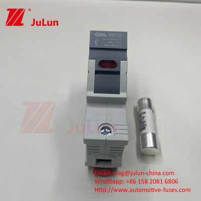 SeanRo Solar PV Din Rail Fuse Holder cho Fuse Link 10 * 38mm 1000V 15amp DC Fuse 25A