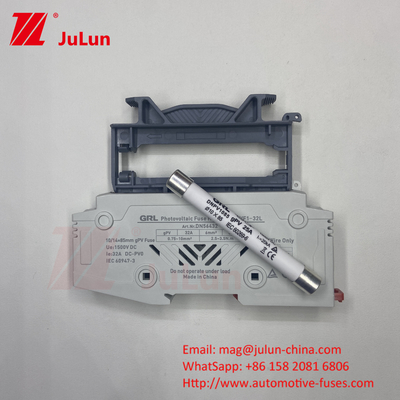 Vật liệu nguyên tố bạc Fuse mặt trời PV với hình dạng hình trụ và vật liệu thân gốm