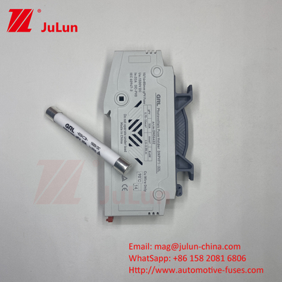 PV-50L Fuse Cylindrical Ceramic Fuses 22*58mm 1000DV Photovoltaic Low Voltage Solar Fuse Holder