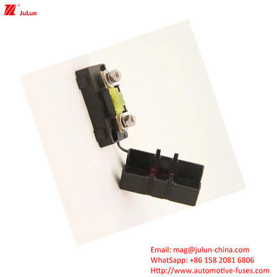 Máy ô tô Fuse Holder Socket Base Connector 30A-500A 32V Một cực Hai cực với vỏ nhựa