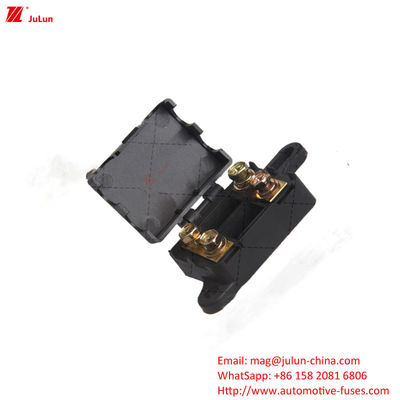 Máy ô tô Fuse Holder Socket Base Connector 30A-500A 32V Một cực Hai cực với vỏ nhựa