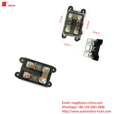 Bộ ngắt mạch xe máy ANS / MIDI với các dây liên lạc đồng 30A-500A cho các bộ an toàn chốt