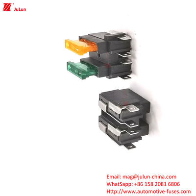 Vòng tròn ô tô Bolt Fuse Holder Mooring Breaker 30A-500A Vàng liên lạc vật liệu nhà nylon