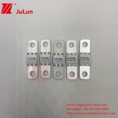 A121601-250A 125VDC ASTM Terminal Type Fuses cho xe điện gốm