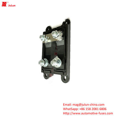 Eu UL Chứng nhận xe điện 32V DIN Track Fuse Holder Single-pole Bipolar Automatic Copper Fuse Holder