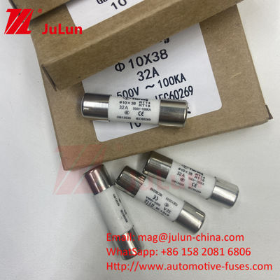 PV 10A FUSE Ceramic Fuse Panel Mount Pv String Fuses 10 * 38mm