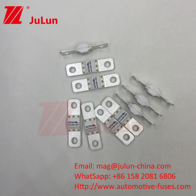ASTM A121601 125VDC 10KA 20KA Chất bảo hiểm xe điện Chất bảo hiểm xe đường 250A 100A 150A