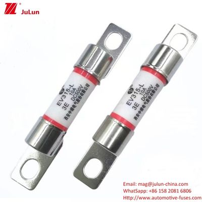 EV315 DC500V 20KA Khả năng phá vỡ ống tròn Bolt Screw Automotive Fuses