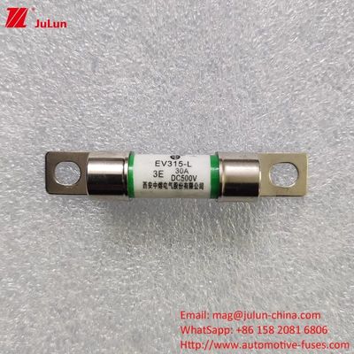 EV315 Series Medium Electric Vehicle Screw Fuses 10-60A 500V 20kA Khả năng phá vỡ