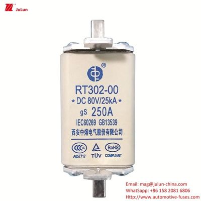 Hệ thống điện EV Fuses với 25KA Breaking Capacity