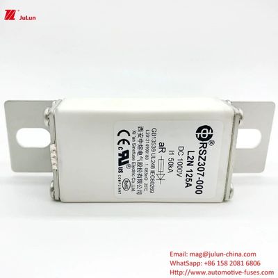 RSZ307 Bolt On Terminal Type EV Charger Fuses với đặc điểm hợp nhất trung bình