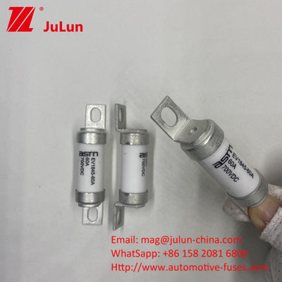 60A 700VDC EV1845 Bolt Fuse cho tàu máy Xe điện ASTM