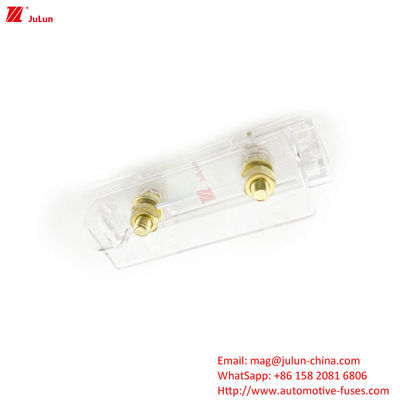 Máy ô tô bảo vệ mạch bảo mật Fuse Holder đồng liên lạc trong 0V-48V Fuse loại