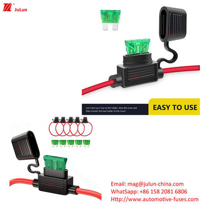 Nhựa 50 Amp ô tô Fuse Holder 32 Volt