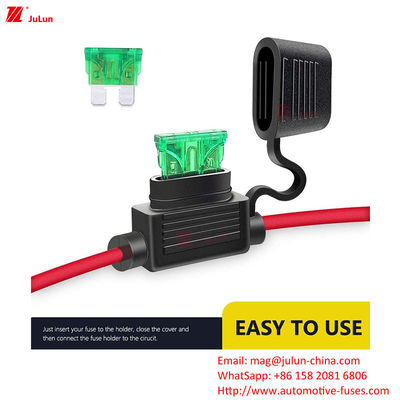 Nhựa 50 Amp ô tô Fuse Holder 32 Volt