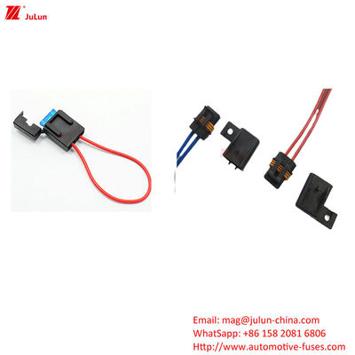 Eu UL30A-500A Gốm xe ô tô Fuse Holder cho Bolt / Bolt Fuses 32V Một cực Hai cực