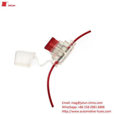 30A-100A Đồng Auto Fuse Holder Nhóm nhựa / Nylon Nhà đơn cực phụ tùng ô tô