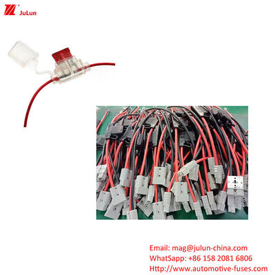 New Energy Electric Vehicle Fuse Holder / Box To Maintain Current 30A-100A Đối với bảo vệ mạch điện tử hàng hải ô tô