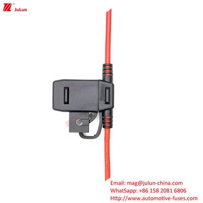 Bộ phận ô tô Bộ giữ bộ an toàn cho bộ an toàn loại 32V Đánh giá điện áp bộ ngắt mạch thời gian dài Vàng tiếp xúc PVC Khả năng chống cháy