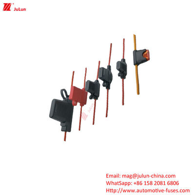 Bộ phận ô tô Bộ giữ bộ an toàn cho bộ an toàn loại 32V Đánh giá điện áp bộ ngắt mạch thời gian dài Vàng tiếp xúc PVC Khả năng chống cháy