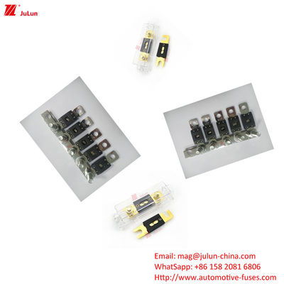 EU UL tiêu chuẩn Bipolar circuit breaker nhựa/Nylon Shell Fuse Holder cho xe hơi năng lượng mới / xe buýt / tàu bảo vệ mạch điện tử