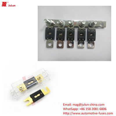 EU UL tiêu chuẩn Bipolar circuit breaker nhựa/Nylon Shell Fuse Holder cho xe hơi năng lượng mới / xe buýt / tàu bảo vệ mạch điện tử