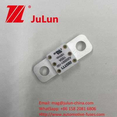 Phương pháp lắp đặt A202001 300A 150VDC Chất bảo hiểm xe gốm cho điện cao và bảo vệ mạch ngắn