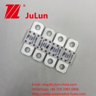 A202001-200A Fuses ô tô gốm ASTM cho các ứng dụng điện áp cao Khả năng phá vỡ 20KA 100-350A Năng suất định số 150VDC